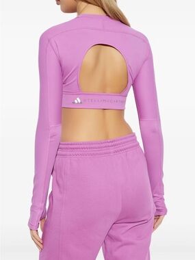 Adidas Stella McCartney Long Sleeve Crop Top